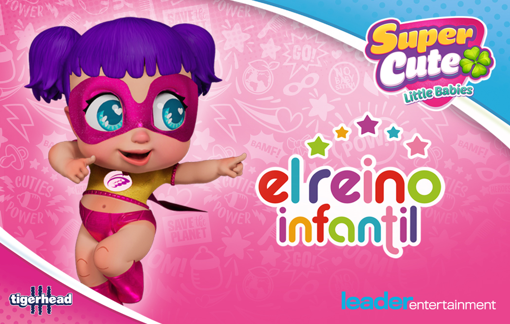 Super Cute Little Babies arrive at El Reino Infantil - Tiger Head